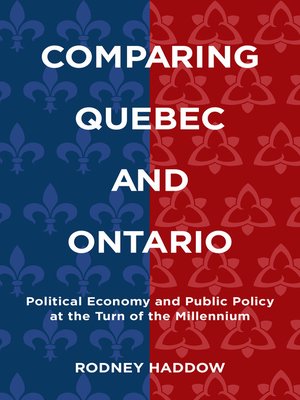 cover image of Comparing Quebec and Ontario